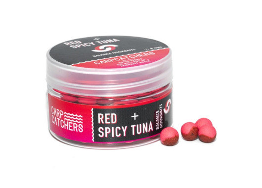 Бойли Carp Catchers Balance Hookbaits RED-Spicy Tuna 8mm