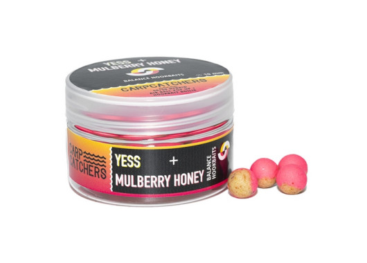 Бойли Carp Catchers Balance Hookbaits YESS-Mulberry Honey 10mm