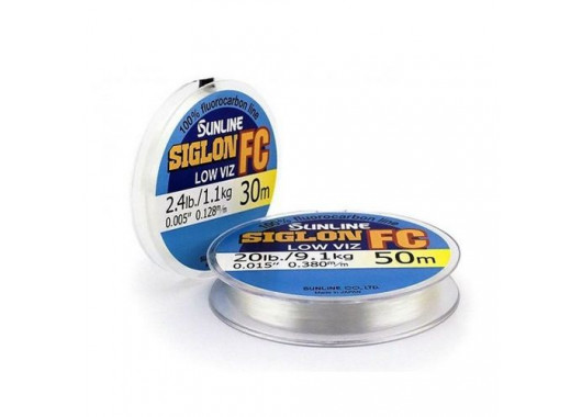 Флюорокарбон Sunline SIG-FC 30м 0,10мм 0.7кг поводковый