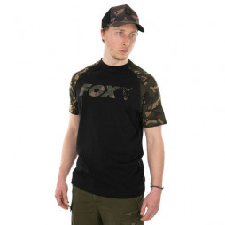 Футболка Fox Raglan T-Shirt Black/Camo XL