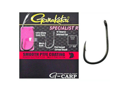 Гачки Gamakatsu G-Carp Specialist R #0410pcs