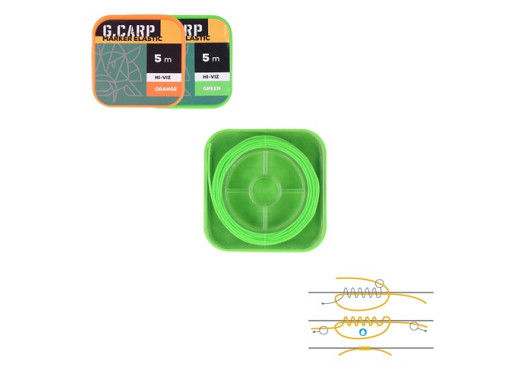 Гума маркерна GC G.Carp Marker Elastic 5м Green
