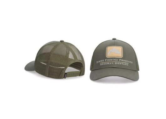 Кепка Simms Double Haul Icon Trucker Smokey Olive