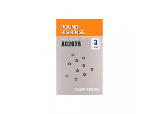 Кільця ORANGE™ AC2028 Round rig rings 3мм