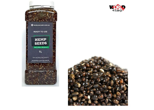 Коноплі World4Carp Hemp seed готові 1L