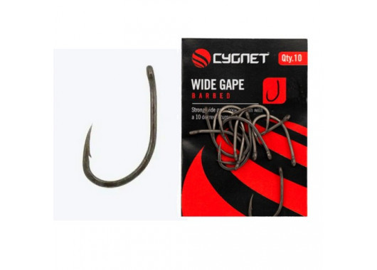Крючки Cygnet Wide Gape Hooks Size 6 (Barbed)