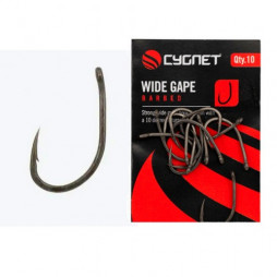Крючки Cygnet Wide Gape Hooks Size 8 (Barbed)