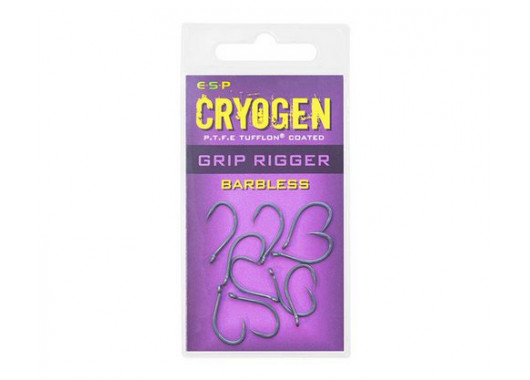 Гачки ESP Cryogen Grip Rigger Barbless 4, EHCGPRB004