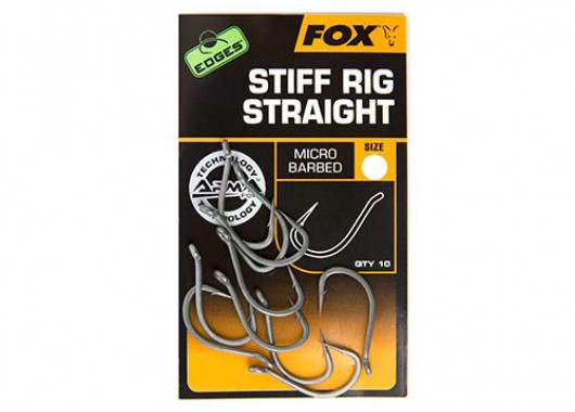 Крючки Fox Edges Armapoint Stiff Rig straight size 5
