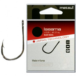 Гачки Metsui ISEAMA колір bln, розмір №10, в уп.12шт