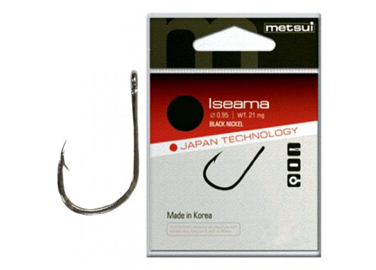 Крючки Metsui ISEAMA цвет bln, размер №10, в уп.12шт