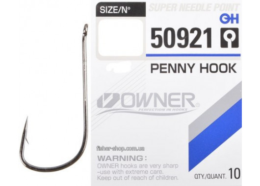 Крючки Owner Penny Hook 50921 №10
