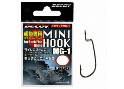 Крючок Decoy Mini Hook MG-1 6 10шт