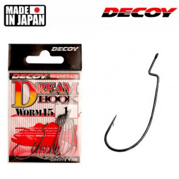 Крючок Decoy Worm 15 Dream Hook 1 9шт