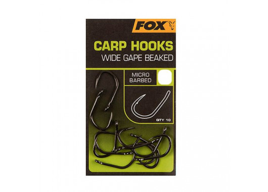 Крючок Fox Carp Hooks - Wide Gape #8