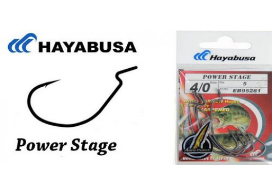 Крючок Hayabusa Offset Power Stage #1/0 11pcs