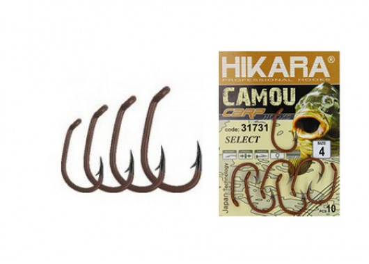 Гачок Hikara Camou Select bronze nr 4