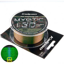 Волосінь Kalipso Mystic 3D Amber 300m 0.23mm