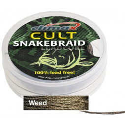 Лидкор Climax CULT Snake Braid без свинца 40lb 10 m weed