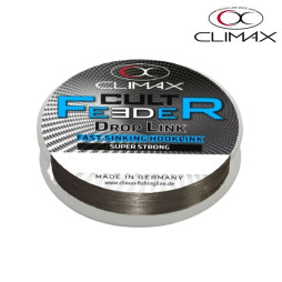 Повідковий матеріал Climax CULT Feeder Droplink 0,15mm 7,5kg 10m darkgrey