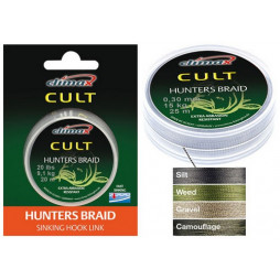 Повідковий матеріал Climax CULT Hunter`s Braid 25lbs 0.25mm 20m camou