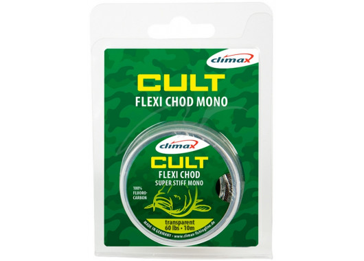 Повідковий матеріал Climax CULT Flexi Chod. 0,40 мм 15 lbs, 20 м
