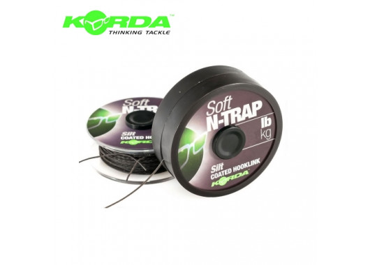 Повідковий матеріал Korda N-TRAP Soft 15lb 20m Silt 15lb 20m