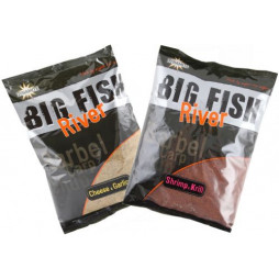 Прикормка Dynamite Baits Big Fish River Groundbait - Shrimp & Krill 1.8 kg