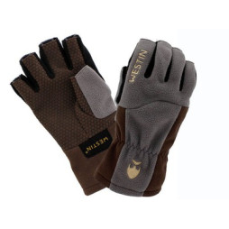 Рукавички Westin W4 ThermoGrip Half-Finger Glove XL Steel Grey