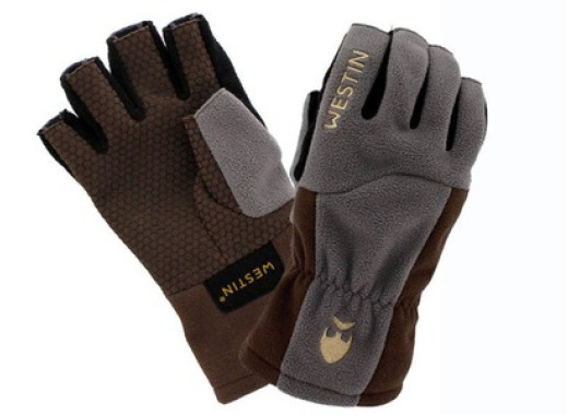 Рукавички Westin W4 ThermoGrip Half-Finger Glove XL Steel Grey