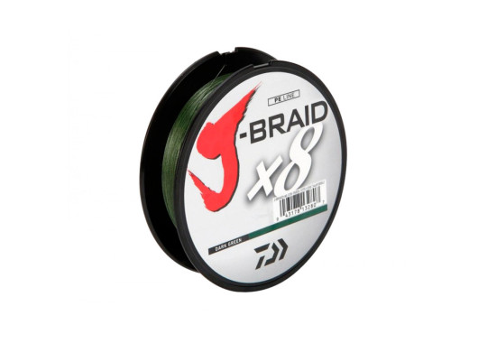 Шнур Daiwa J-Braid X8 0.16mm 150m 9kg Dark Green