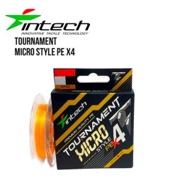Шнур плетений Intech Tournament Micro Style PE X4 150m #0.175 3,5lb