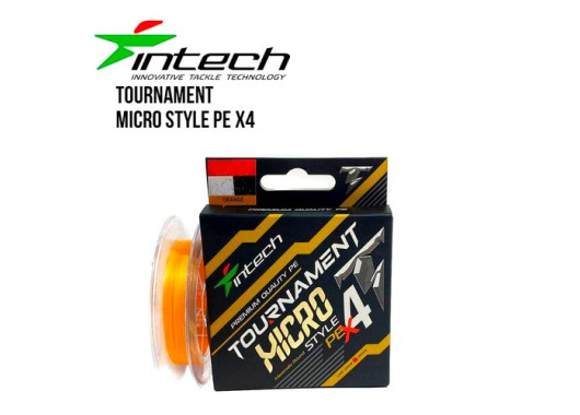 Шнур плетений Intech Tournament Micro Style PE X4 150m #0.175 3,5lb