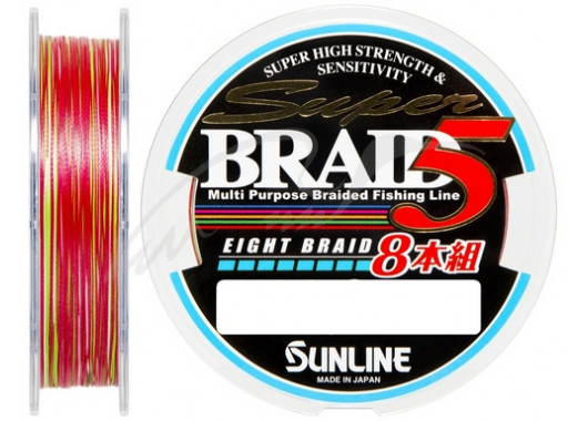 Шнур Sunline Super Braid 5 8 BRAID150m#1.0 0,165 mm 6.1кг