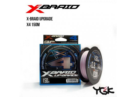 Шнур YGK X-Braid Upgrade X4 150m #0.2/0.07mm 4lb/1.8kg