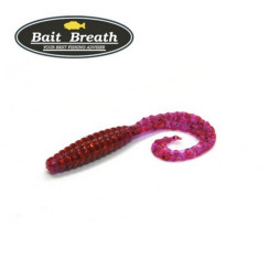 Силікон Bait Breath Curly Grub 2,5" Ur29 Chameleon/Red seed
