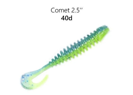 Силікон Crazy Fish Comet 2.5" 93-65-40d-6 кальмар