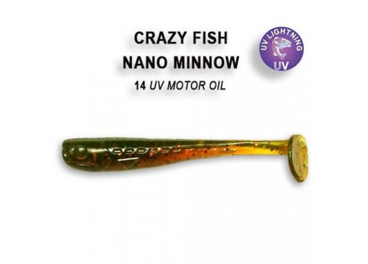 Силікон Crazy Fish Nano minnow 1,1" 68-27-14-6 кальмар