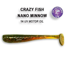 Силікон Crazy Fish Nano minnow 1.6" 6-40-14-6 кальмар