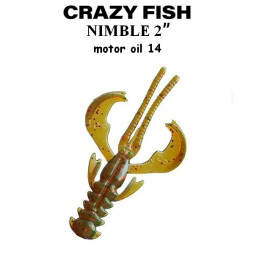 Силікон Crazy Fish Nimble 2" 50-50-14-6 кальмар