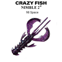 Силікон Crazy Fish Nimble 2" 50-50-98-6 кальмар