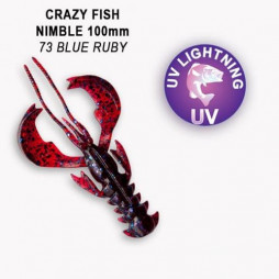 Силикон Crazy Fish Nimble 4" 43-100-73-6-V кальмар