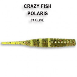 Силикон Crazy Fish Polaris 1.8" 5-45-1-6 кальмар 8pcs