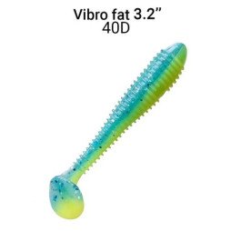 Силікон Crazy Fish Vibro fat 3.2" 73-80-40d-6 кальмар