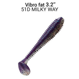 Силікон Crazy Fish Vibro fat 3.2" 73-80-51d-6 кальмар