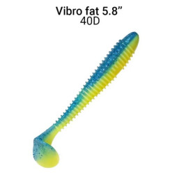 Силікон Crazy Fish Vibro fat 5.8" 74-145-40d-6 кальмар