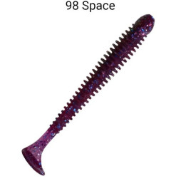 Силікон Crazy Fish Vibro worm 2.5'' 81-65-98-6 кальмар