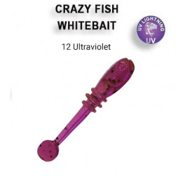 Силікон Crazy Fish Whitebait 0.8" 16-20-12-6 кальмар