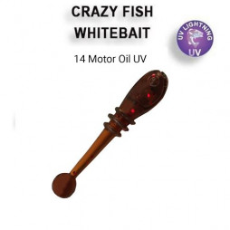Силікон Crazy Fish Whitebait 0.8" 16-20-14-6 кальмар
