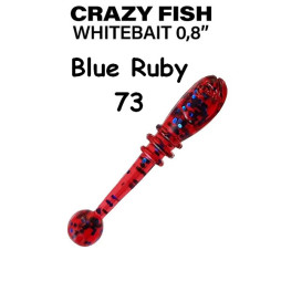 Силікон Crazy Fish Whitebait 0.8" 16-20-73-6 кальмар